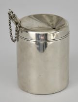 A William IV Child's Silver Cylindrical Suckling Beaker, by T D, London 1830, of plain form 4ins