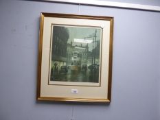 ARTHUR DELANEY LIMITED EDITION PRINT TRAM SCENE