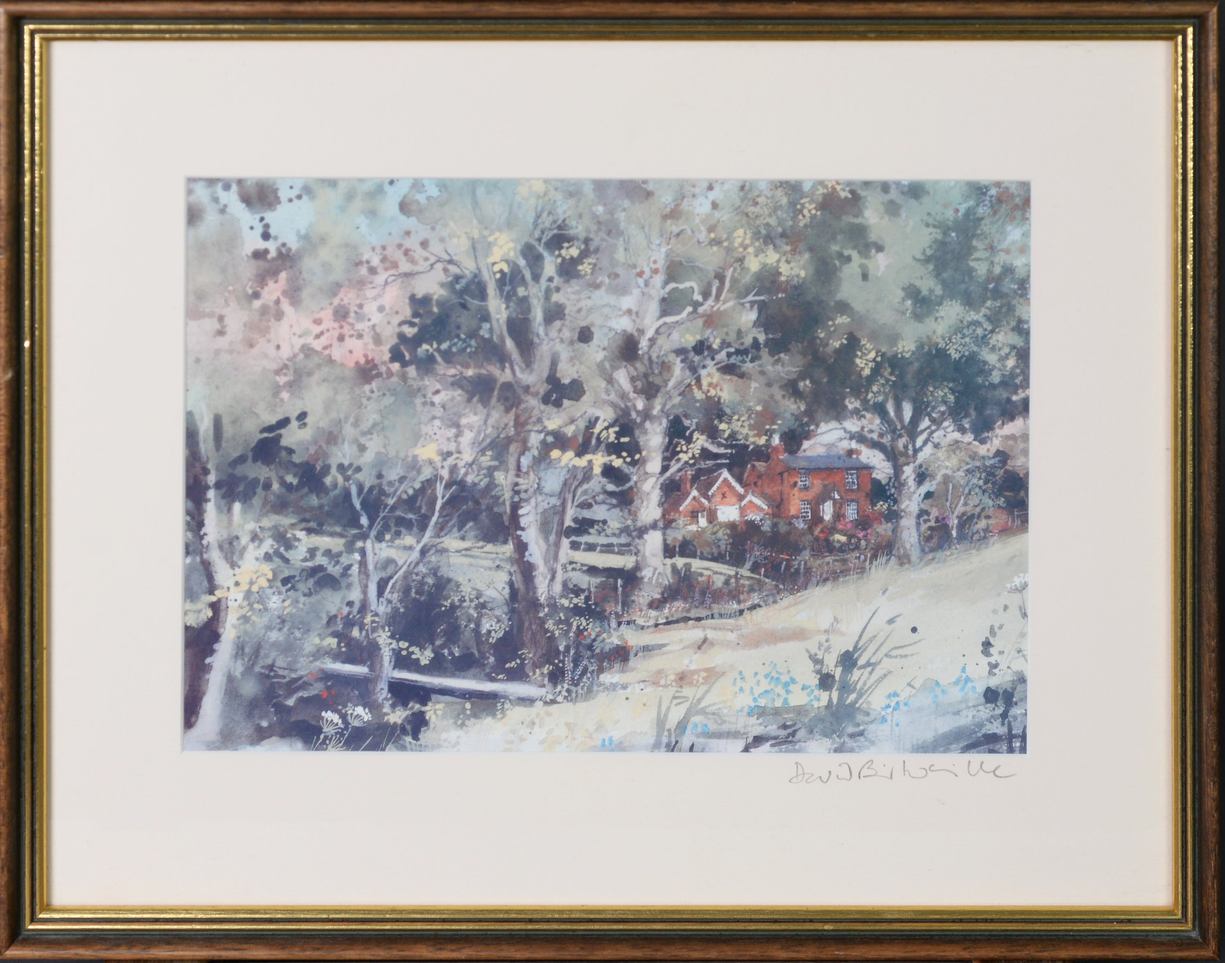 NORMAN PERRYMAN LIMITED EDITION LITHOGRAPH Published by the Elgar Birthplace Appeal, from a - Image 5 of 6