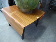 SAPELE MAHOGANY LOW FALL-LEAF TABLE