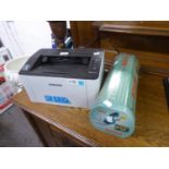 SAMSUNG SMALL PRINTER AND A BOSCH CORDLESS SHAPE AND EDGE TRIMMER (2)