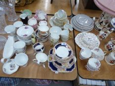 A QUANTITY OF ASSORTED TEA WARES