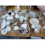 A QUANTITY OF ASSORTED TEA WARES