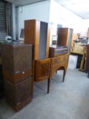AUDIO EQUIPMENT - YAMAHA STEREO, NATURAL SOUND SYSTEM. MODULAR STEREO SERIES, RECORD PLAYER,