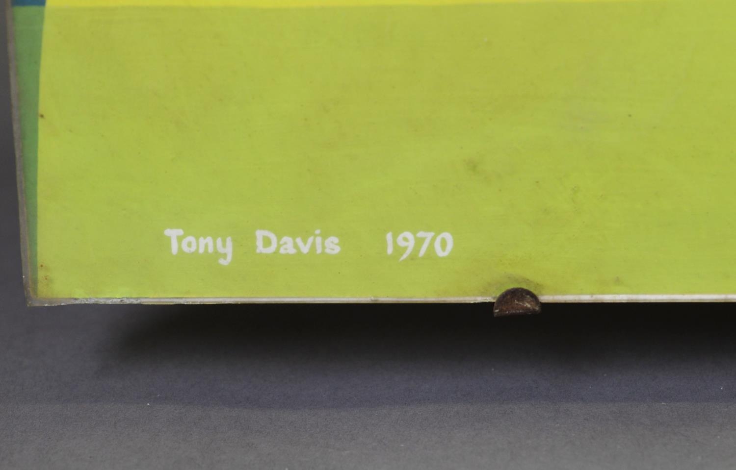 TONY DAVIS (TWENTIETH CENTURY) FOUR WORKS ACRYLIC ON PAPER ‘Acid II’, 1969 ‘Cube’, 1968 Reclining - Image 11 of 12