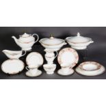 FIFTY TWO PIECE ROYAL DOULTON ‘DARJEELING’ PATTERN CHINA PART DINNER AND TEA SERVICE, comprising: