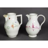 LATE EIGHTEENTH/ EARLY NINETEENTH CENTURY MEISSEN PORCELAIN JUG, of footed, ovoid form with