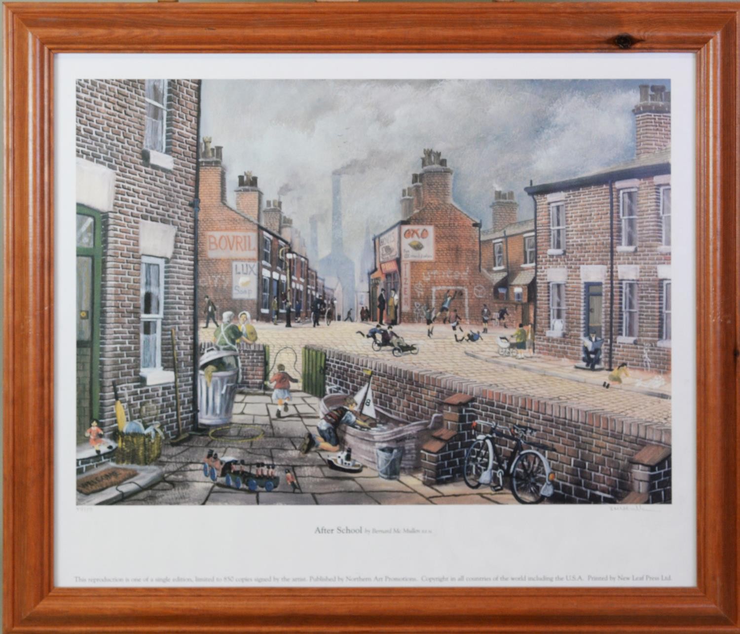 BERNARD MCMULLEN PAIR OF ARTIST SIGNED LIMITED EDITION COLOUR PRINTS ‘Blackpool’ (201/850) ‘After - Image 3 of 4