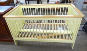 A 'KEY-WEST' PAINTED COT/BED