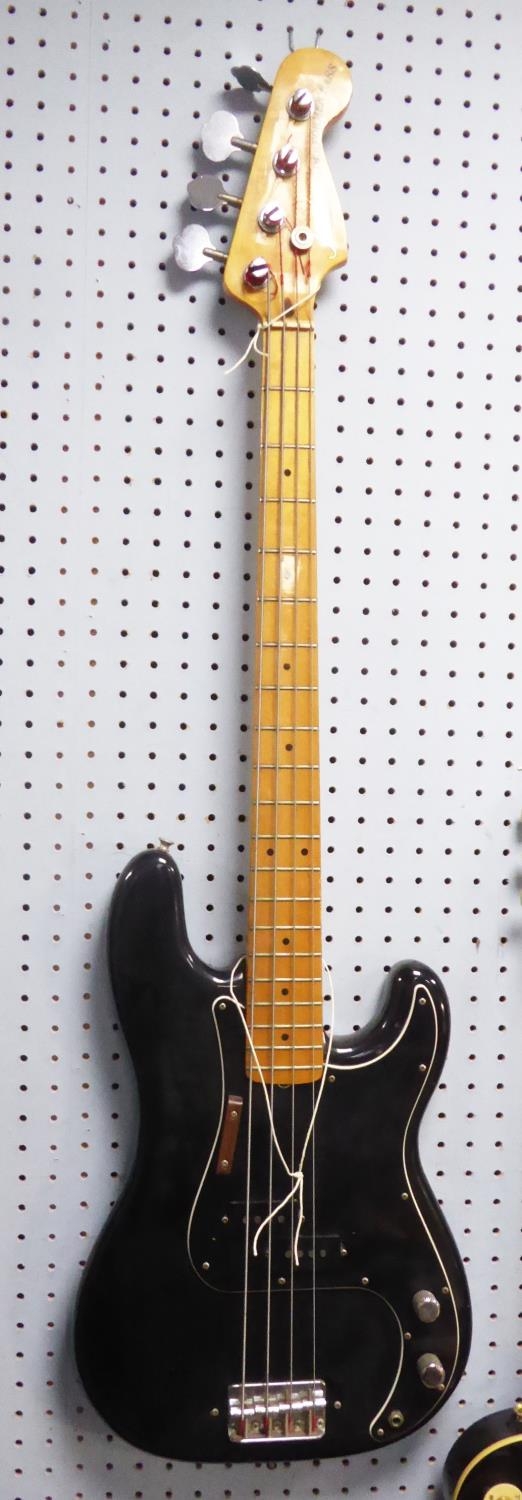 Joodee Performer Bass, Japanese made circa 1980s, based on the classic Fender Precision Bass. Some