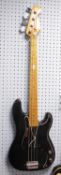 Joodee Performer Bass, Japanese made circa 1980s, based on the classic Fender Precision Bass. Some