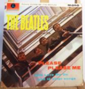 VINYL RECORDS. Beatles- Please Please Me, Parlophone, PMC, 1202, MONO, original 1963 pressing with