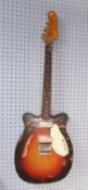 An unusual VINTAGE, Micro Frets, Wanderer Electric Guitar. Produced in the late 1960s. This guitar