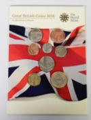 Royal Mint, UK, Great British Coins, 2010, pristine condition