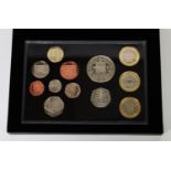 Royal Mint, UK, 2009, Proof Coin Set, with Kew Garden 50p coin, pristine condition