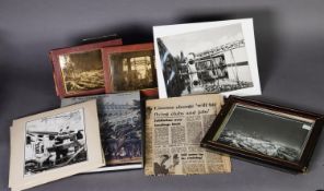 GOOD SELECTION OF EPHEMERA AND PHOTOGRAPHS, MAINLY RELATING TO CRYSTAL PALACE FIRE including