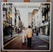 VINYL RECORD INDIE BRITPOP. OASIS- Whats the Story Morning Glory, Creation, CRE LP 189, double