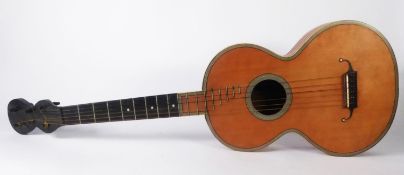PETITJEAN L’AINE, Mirecourt romantic classical guitar circa 1830-1840. Exceptional quality