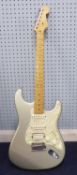 Fender Stratocaster USA, FAT STRAT, 2002, Hot rodded Texas Special, custom body fitted with two