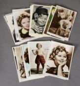 FORTY 1930’s PROMOTIONAL POSTCARDS OF SHIRLEY TEMPLE