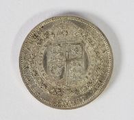 QUEEN VICTORIA JUBILEE COINAGE 1887 DOUBLE FLORIN (EF)