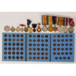 SET OF SIX FIRST and SECOND WORLD WAR MEDALS TO 30352 PRIVATE W C H MALINS 20th HUSSARS (FIRST