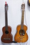 Giuseppe Idelicanto Contarino, classical guitar made in Italy early 20th century, with highly