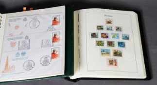GOOD MIXED LOT WITH COLLECTIONS OF GB, Germany, Poland and Rhodesia to 4 albums