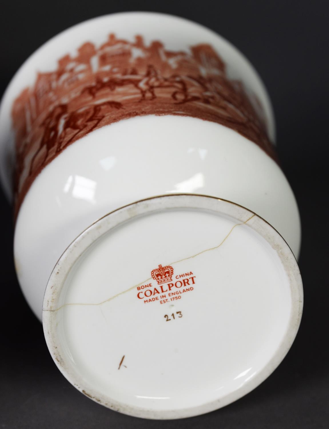 MIXED LOT OF 19TH CENTURY CERAMICS, including a Meissen hausmalerai floral shaving bowl, a sprig- - Image 3 of 6