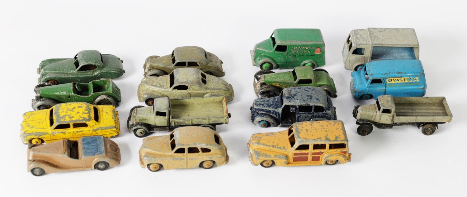 APPROXIMATELY 30 DINKY and OTHER DIECAST TOYS all in very poor playworn condition. TOGETHER WITH A - Image 2 of 3