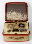 PORTABLE REGENTONE REEL-TO-REEL TAPE MACHINE, in original case