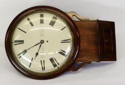 WILLIAM McFERRAN, MANCHESTER, EARLY NINETEENTH CENTURY LINE INLAID AND CROSSBANDED MAHOGANY DROP