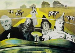 NELSON DE LA NUEZ (b.1959) ARTIST SIGNED COLOUR PRINT ‘Ditching Dorothy’ (Wizard of Oz) Signed,