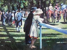 SHERREE VALENTINE DAINES (MODERN) ARTIST SIGNED LIMITED EDITION COLOUR PRINT ‘On Parade’ (44/195)