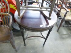 BELLE EPOQUE MAHOGANY OCCASIONAL TABLE (A.F.)