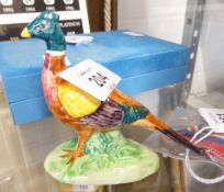 'BESWICK' SMALL CHINA MODEL OF A PHEASANT