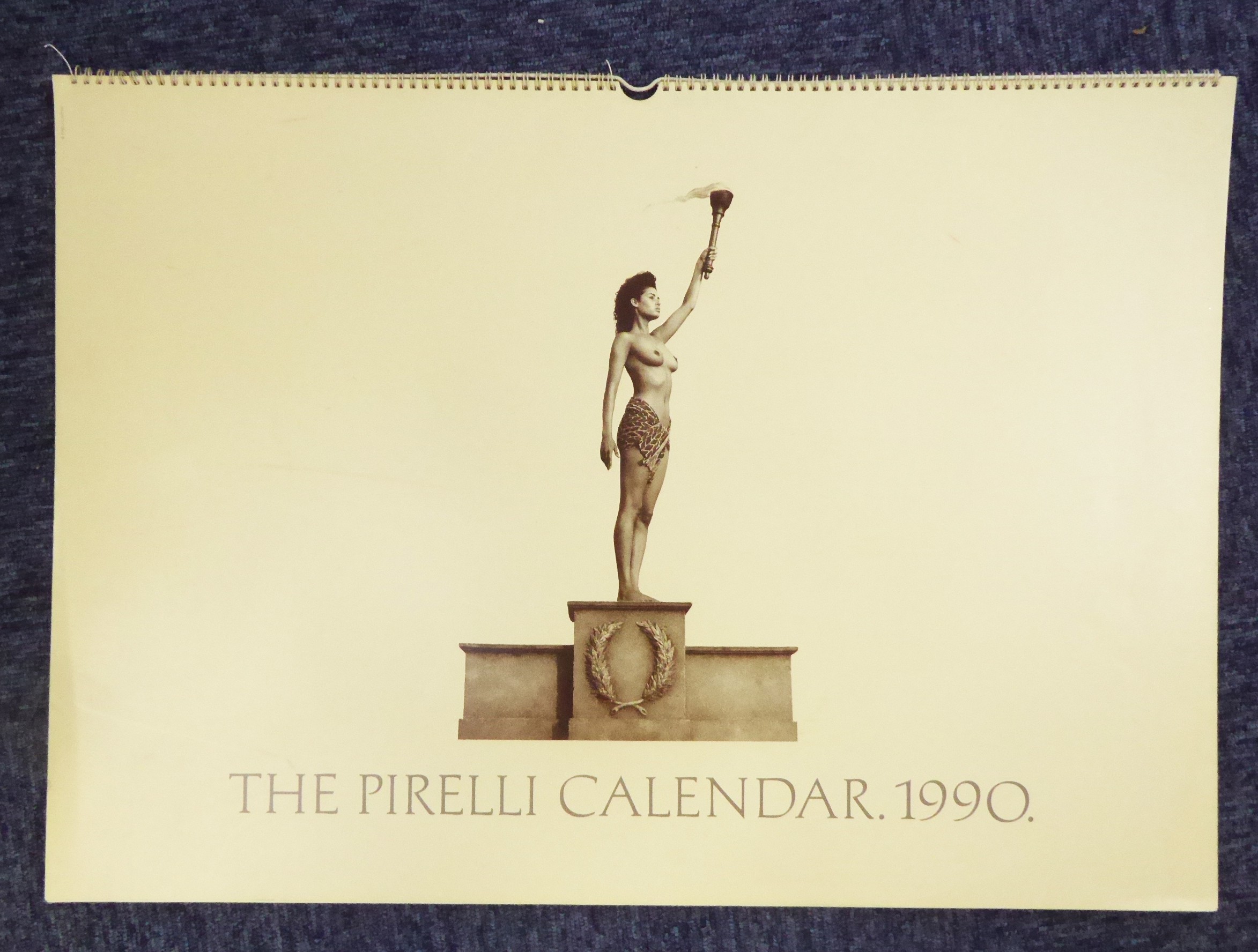 FOUR PIRELLI CALENDARS 1995 - 1998, the 1997 edition with Pirelli printed white card box, the others - Image 2 of 7