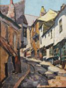 GILBERT GEE (TWENTIETH CENTURY) TWO OILS ON BOARD ‘Morning in Devon’ Signed, dated (19)40 and titled