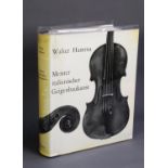 WALTER HAMMA - Meister italienisher Geigenbaukunst, published by Schuler, Stuttgart, 1964, limited