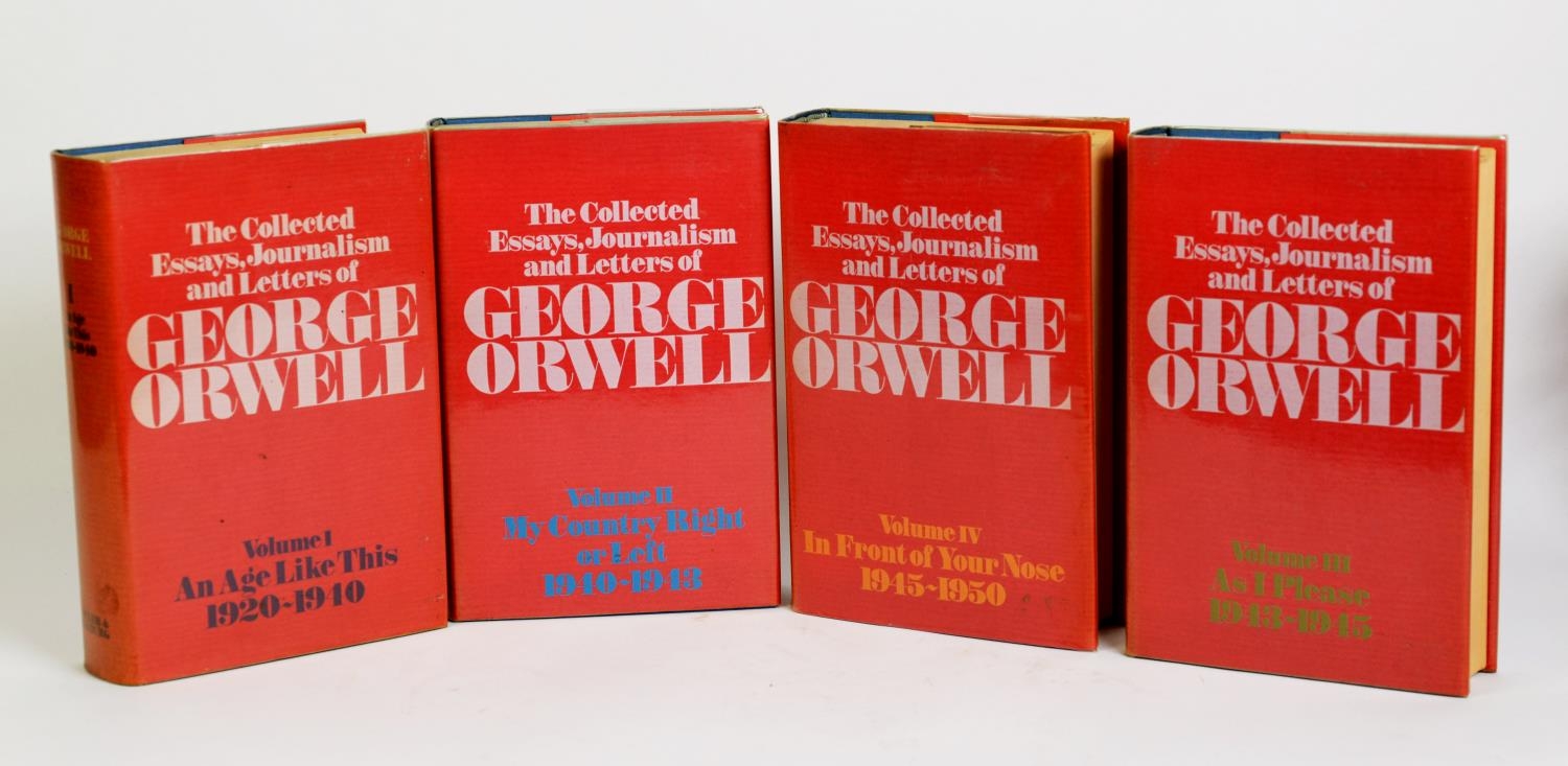 Sonia Orwell & Ian Angus - The Collected Essays, Journalism and Letters of George Orwell, 4 Vol, pub