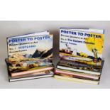 Richard Furness - Poster to Poster RAILWAYS JOURNEYS IN ART, Volume 1 to Volume 7, pub JDF &