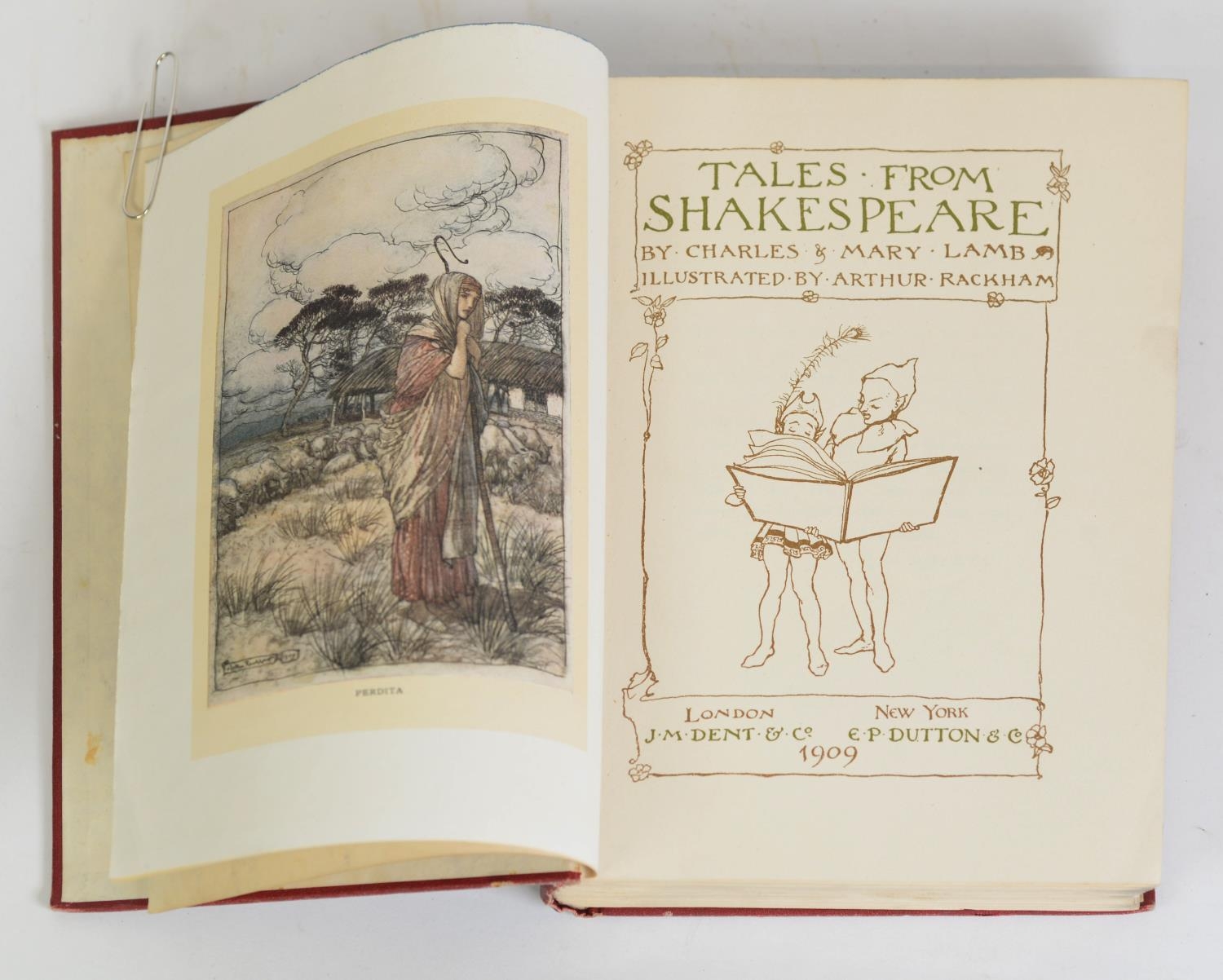 Charles & Mary Lamb - Tales From Shakespeare, illustrated by Arthur Rackham, pub London J M Dent, - Image 3 of 3