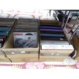 A LARGE COLLECTION OF VINYL RECORDS, MIXED GENRE, EASY LISTENING, POP, ROCK, JAZZ, CLASSICAL, TO