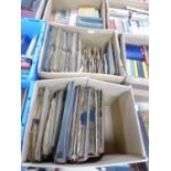 A LARGE QUANTITY OF 78RPM GRAMOPHONE RECORDS, MIXED GENRE INCLUDING; EASY LISTENING, CLASSICAL,