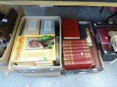 ‘DRAW & PAINT’ PERIODICALS, BOUND INTO 8 VOLUMES AND VARIOUS BOOKS ON HANDICRAFTS, and BOOK CLUB