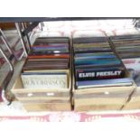 A LARGE COLLECTION OF VINYL RECORDS, MIXED GENRE, EASY LISTENING, POP, CLASSICAL, ROCK, VARIOUS