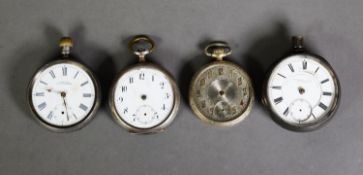 ROTARY WHITE METAL CASED LADY'S INTEGRAL BRACELET WRIST WATCH, an ACCURIST GILT METAL CASED LADY'S