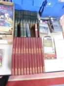 BOOKS VARIOUS - 25 VOLUMES OF PUNCH LIBRARY AND 13 VOLS OF THACKERAY 'WORKS OF'