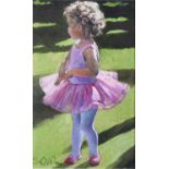SHEREE VALENTINE DAINES (b.1959) ARTIST SIGNED LIMITED EDITION COLOUR PRINT ‘Pretty in Pink’ (50/
