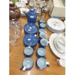 DENBY ‘MIDNIGHT’ PART COFFEE SERVICE of 22 pieces